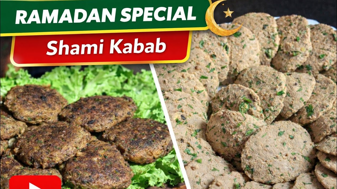 Ramadan Special Shami Kabab Recipe (No Egg) | Delicious & Tender Kababs for Iftar