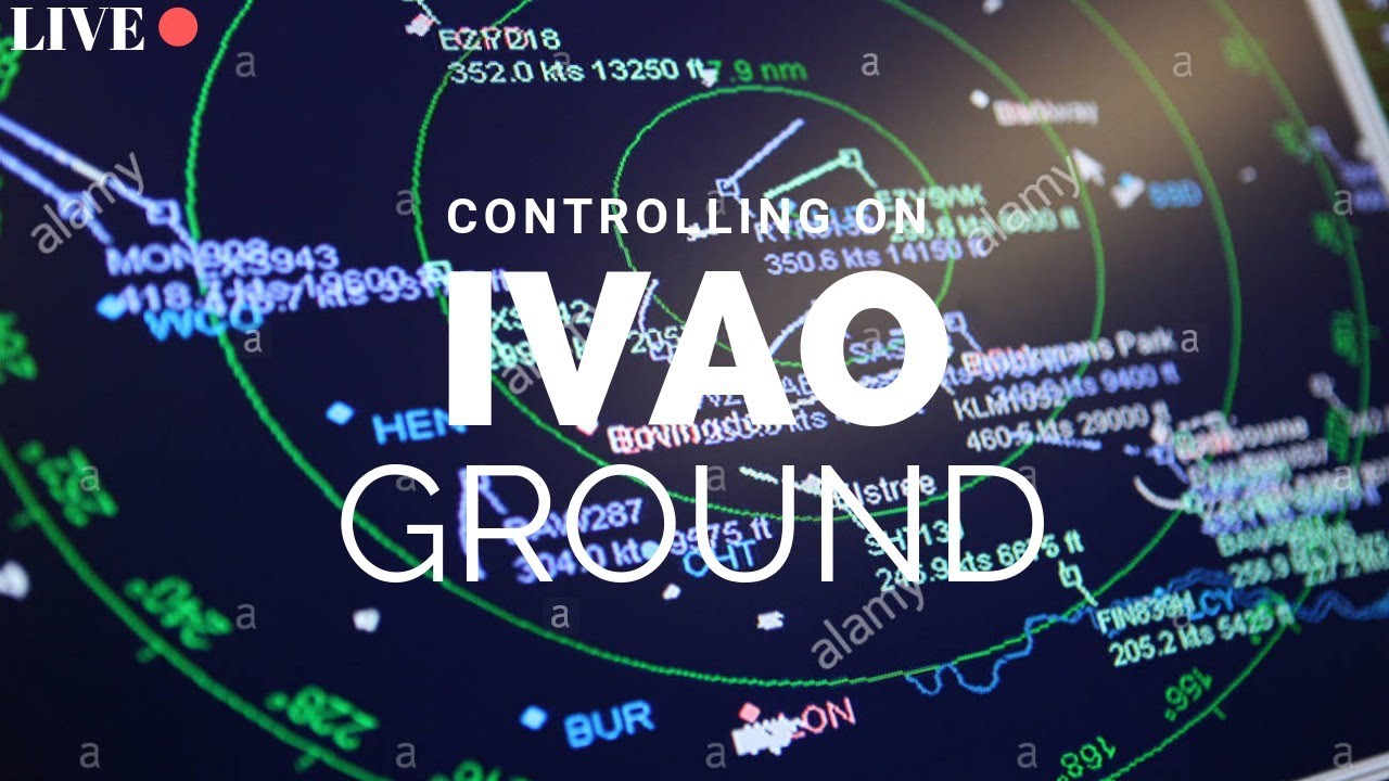 Controlling At Stansted As Ground| IVAO | AviationJack |