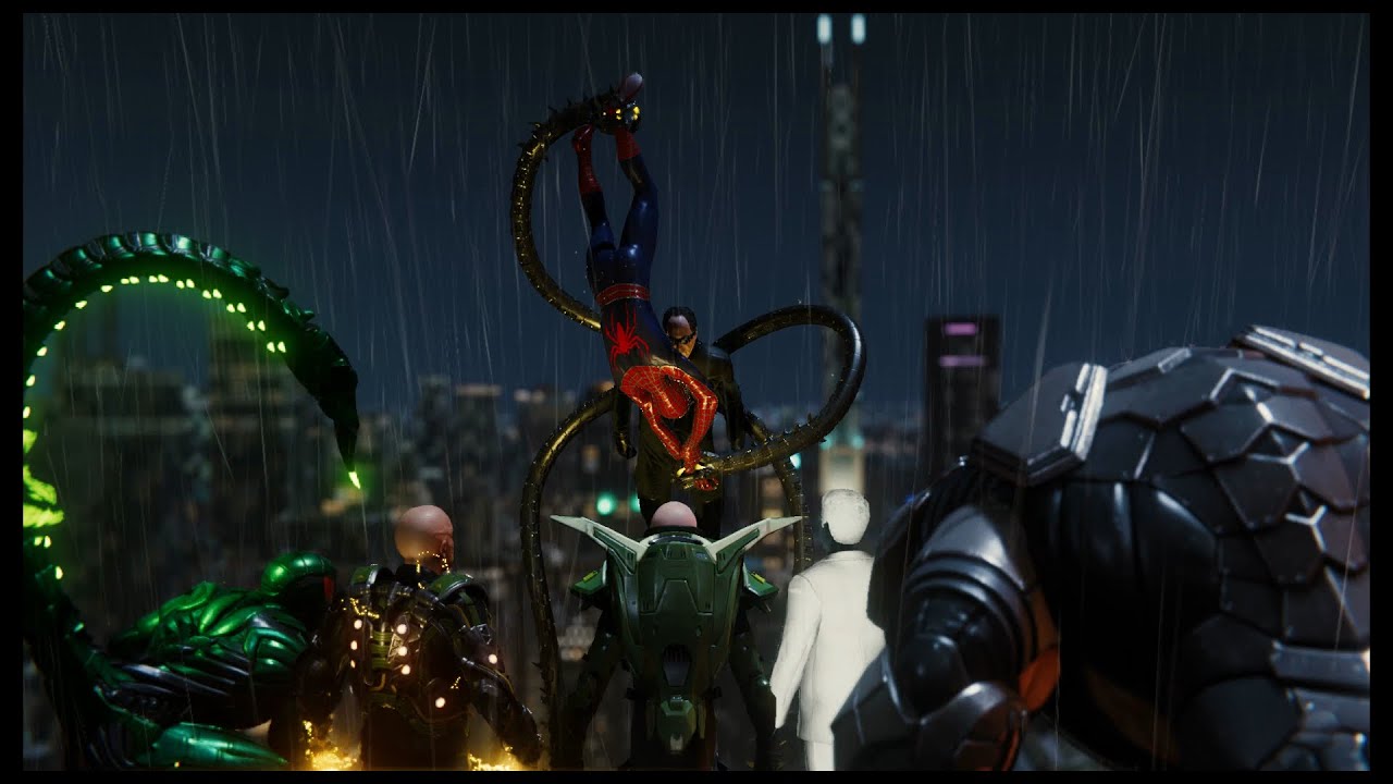 SPIDER-MAN PS4 RAFT MISSION WITH RAIMI SUIT