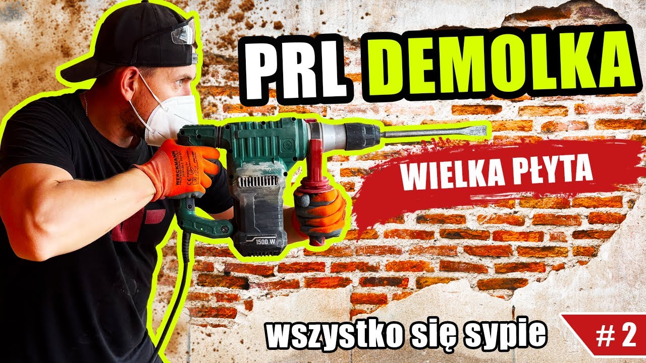 Wielka DEMOLKA mieszkania PRL czas start ! #2