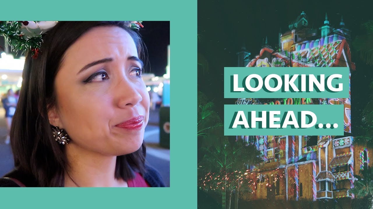 LOOKING AHEAD (UPDATE) || Hollywood Studios at Christmas Vlog