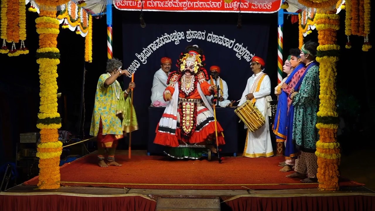 YAKSHAGANA - RAJA YAYATHI & MARIMUKHANA KALAGA @Kateel Manja House (21/01/2026)