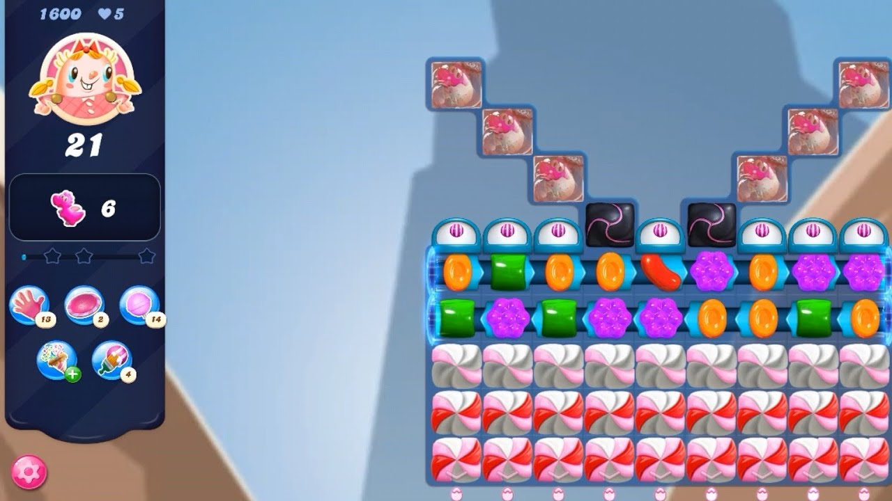 Candy Crush Saga Level 1600