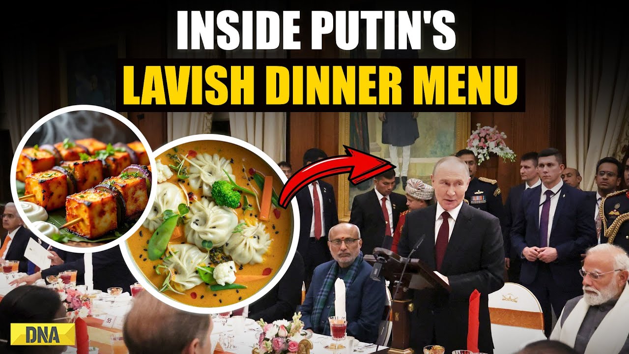 Putin India Visit: Russia's Vladimir Putin State Dinner Menu Revealed | PM Modi | President Murmu