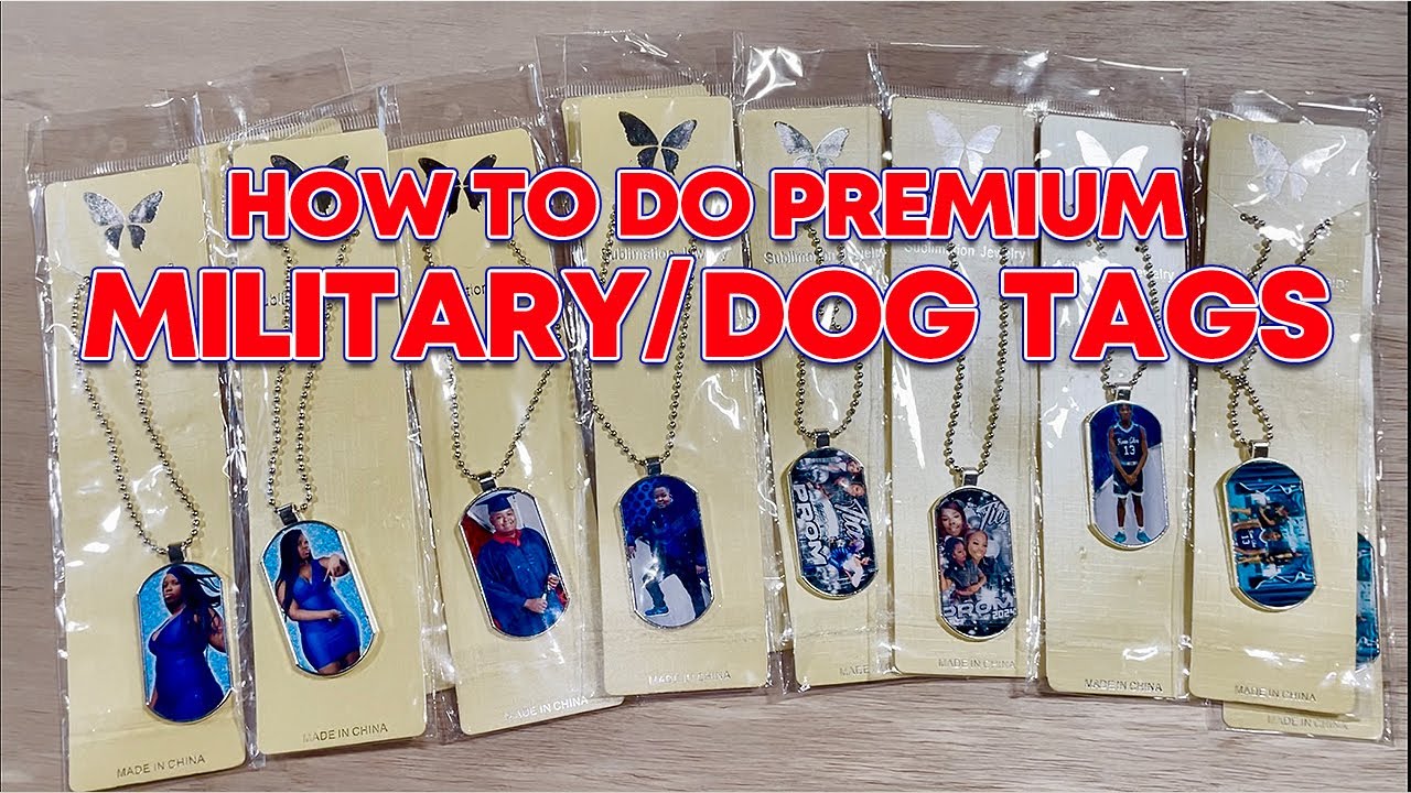 How to do Premium Military / Dog Tags