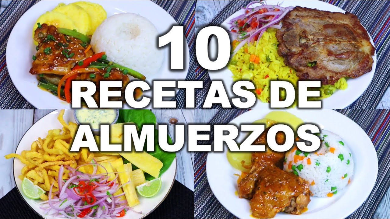 10 ЛЕГКИХ И ВКУСНЫХ ОБЕДОВ | ПЕРУАНСКИЕ РЕЦЕПТЫ | Вкусный