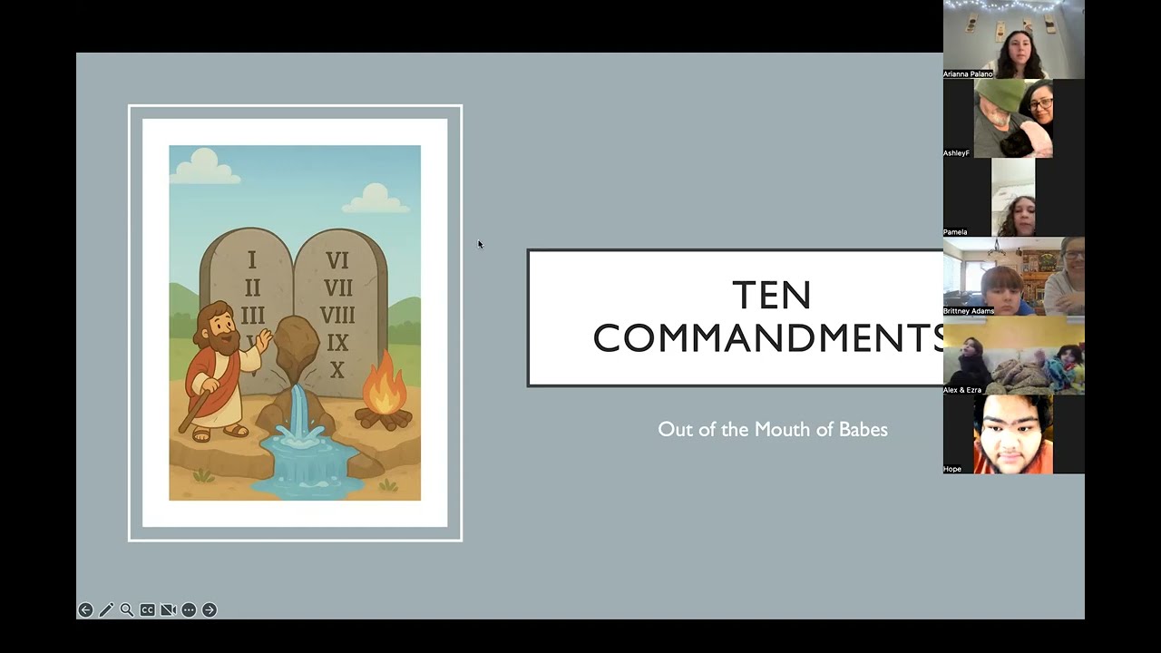 Ten Commandments (Teaching for Children by Children) 