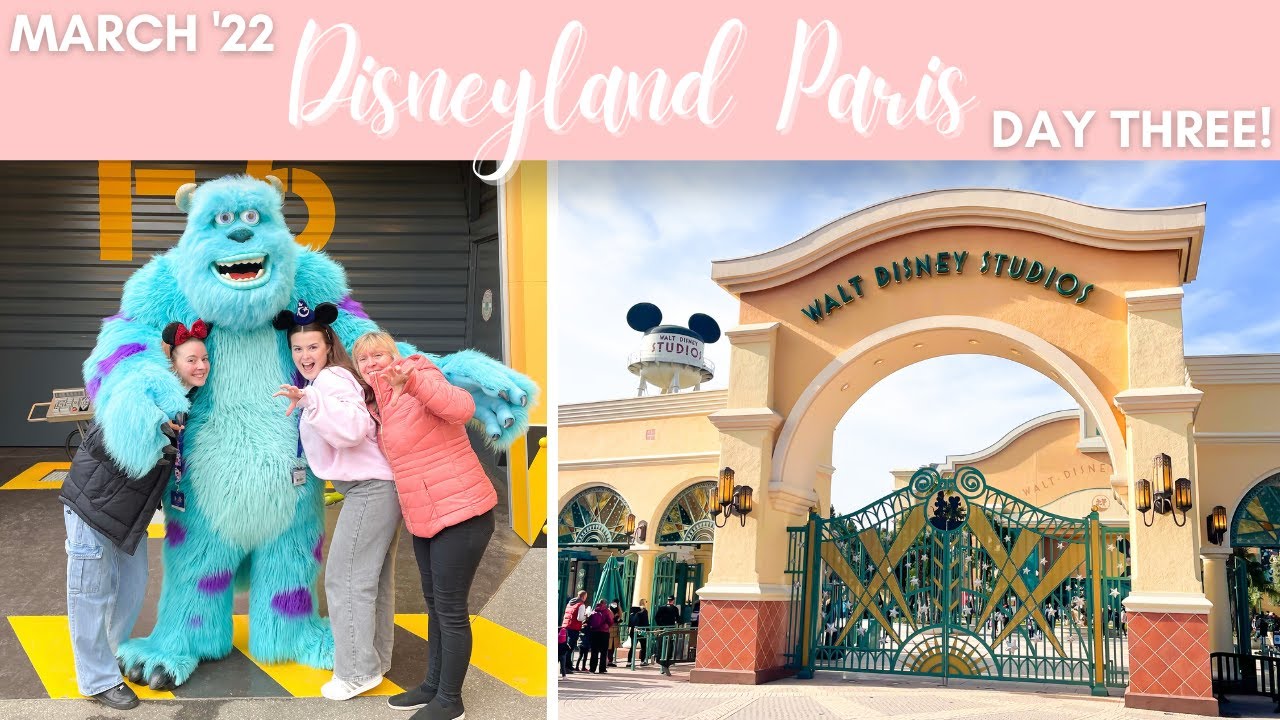 DISNEYLAND PARIS VLOG MARCH 2022 | DAY 3: WALT DISNEY STUDIOS & 30TH ANNIVERSARY D-LIGHT