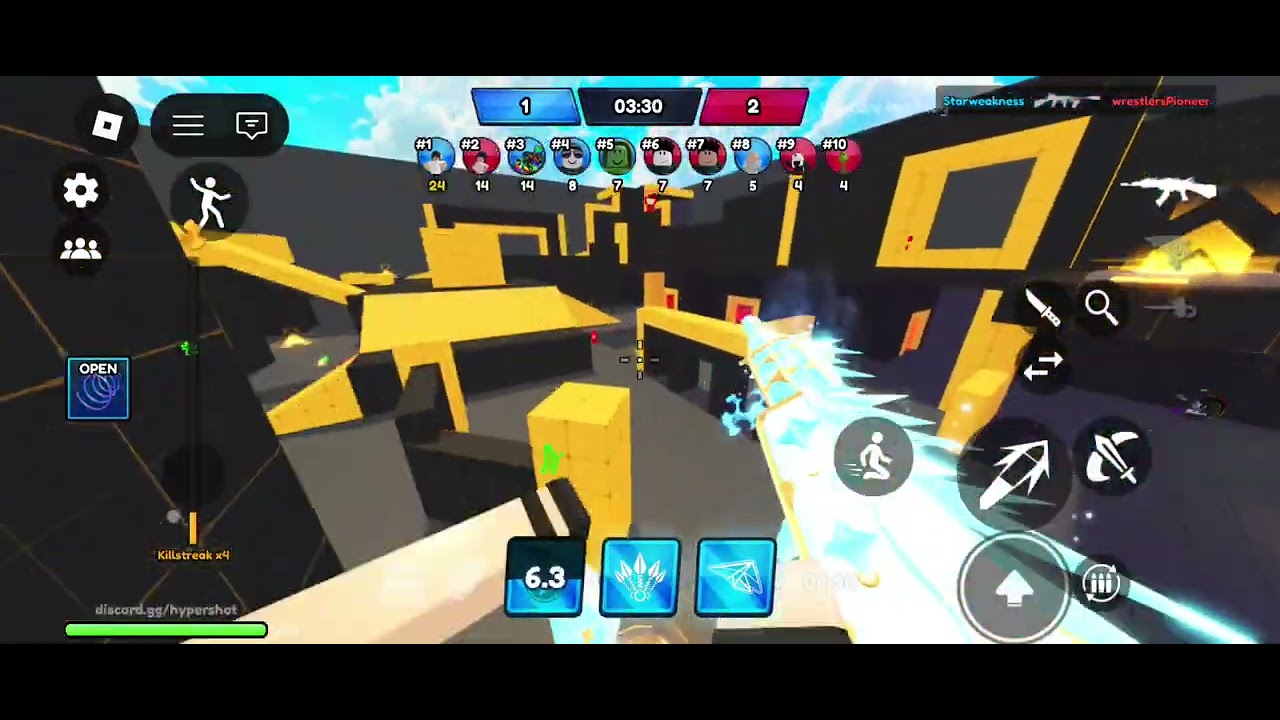 A normal day in hyper shot 🤣