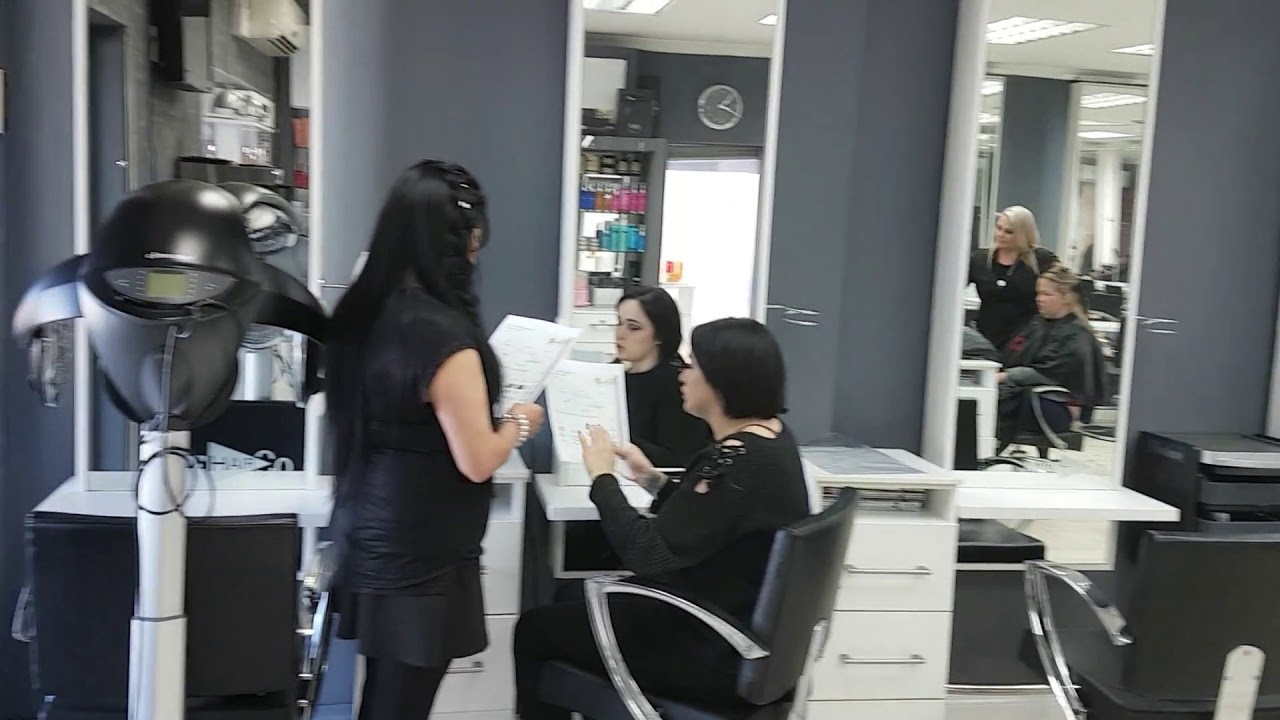Headz Hair Co  Salon Decor Tour