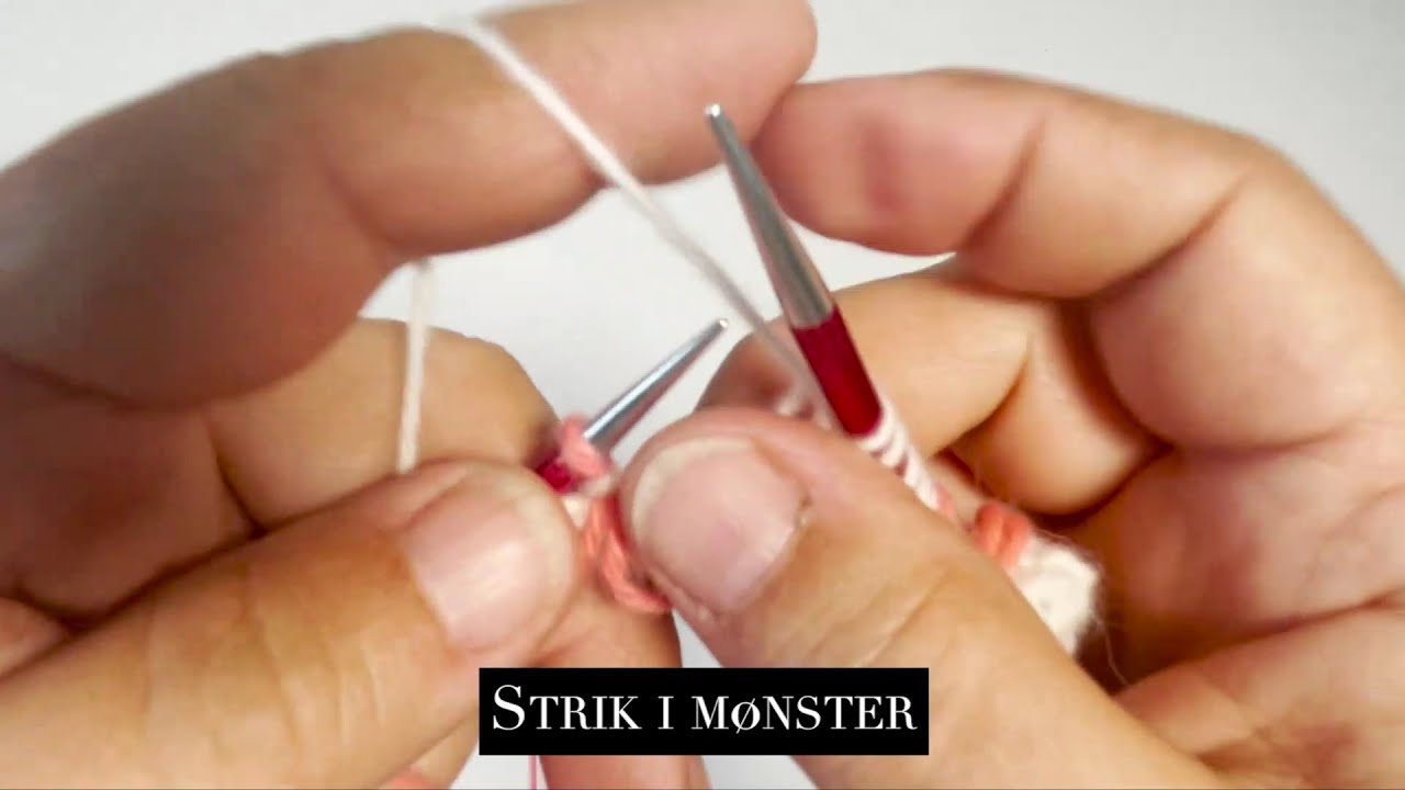 Video 4, Spot sweater KAL: Vi strikker pind 2
