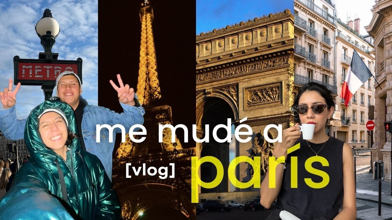 Viviendo sola en París a los 25 años | #vlog de un día conmigo en mi nueva vida parisina 🇫🇷