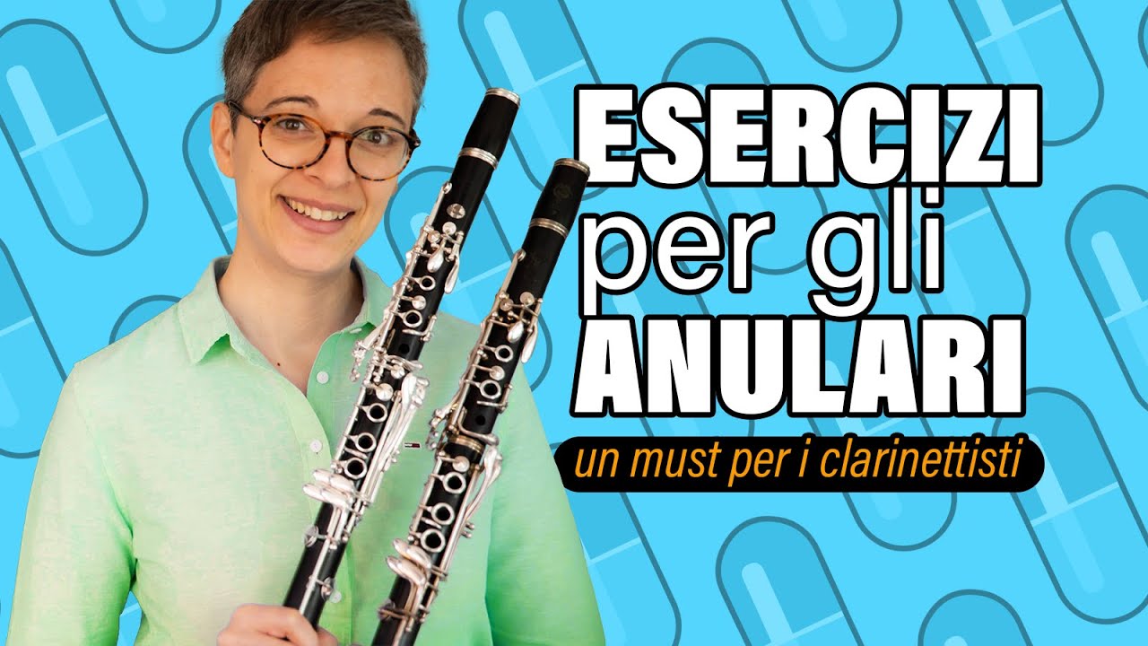 Clarinetto ➡️ Esercizi tecnici per Anulari con PDF gratis