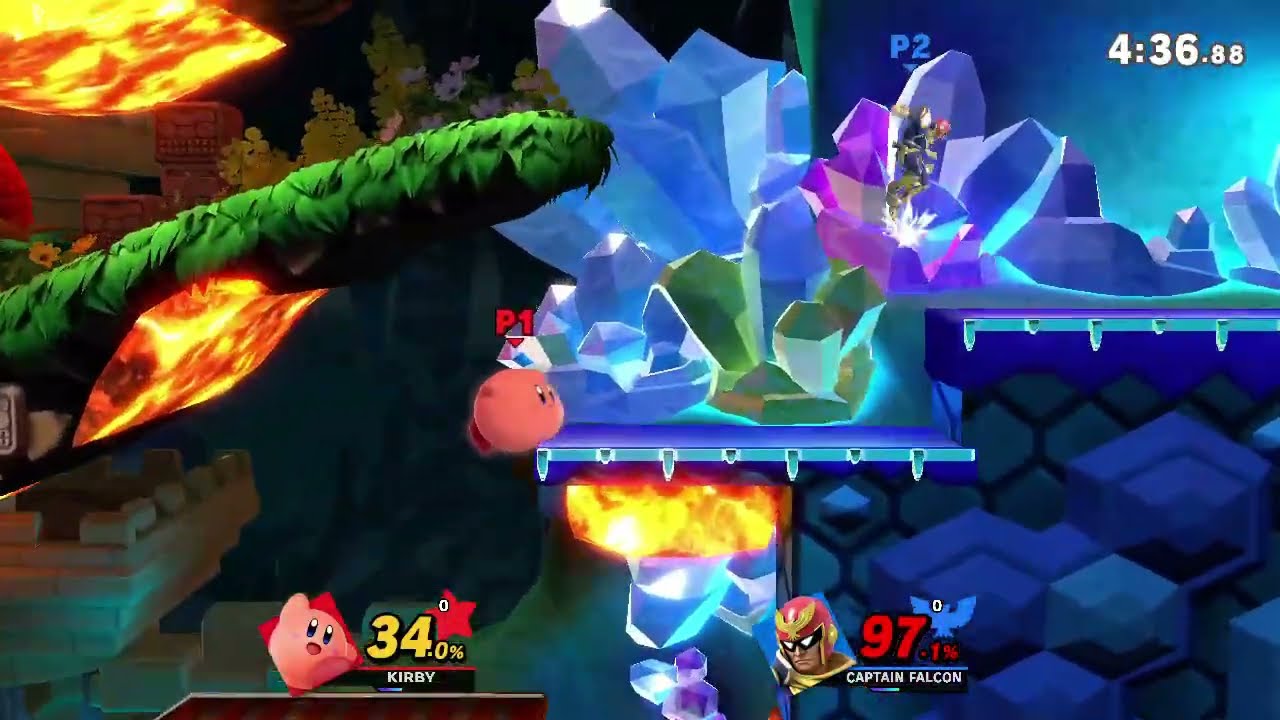 Kirby vs Captain Falcon 