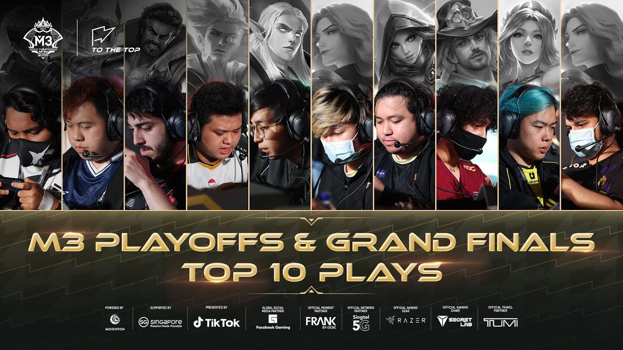 10 LEGENDARY PLAYS | M3 PLAYOFFS & GRAND FINALS