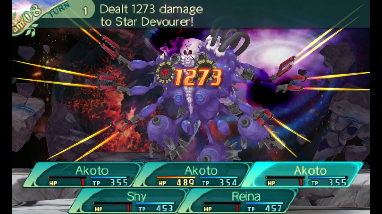Etrian Odyssey V: Beyond the Myth - Star Devourer One Turn Kill