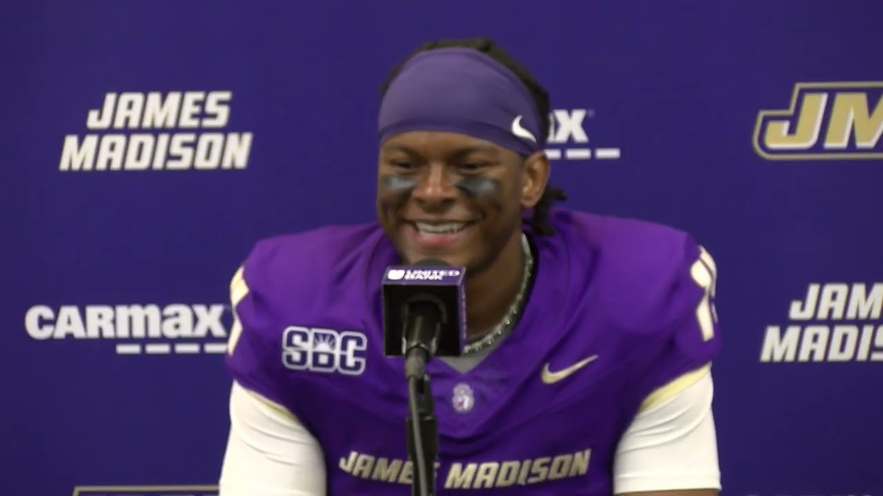 JMU Football | Postgame Press Conference with Players vs. Weber State – Aug. 30, 2025