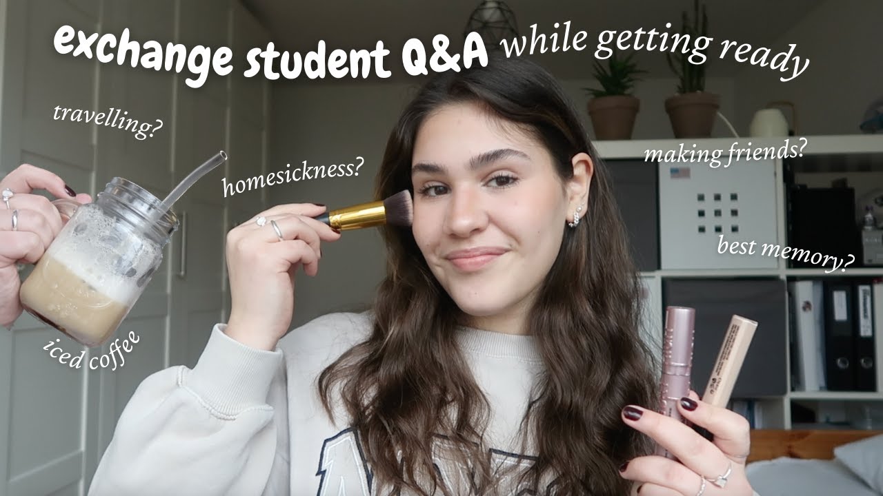 things you want to know about an EXCHANGE YEAR 🤍 *Q&A, grwm*