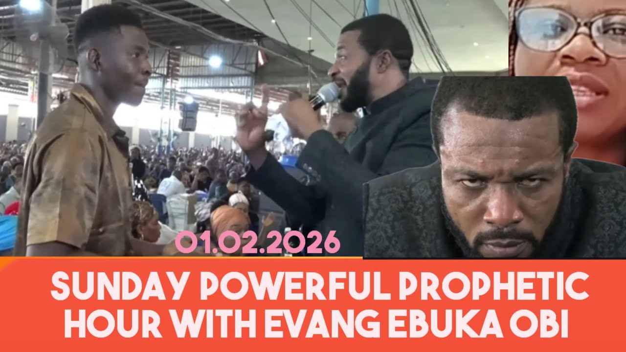 Sunday powerful prophetic hour with Evang Ebuka Obi#zionprayermovementoutreachlive 