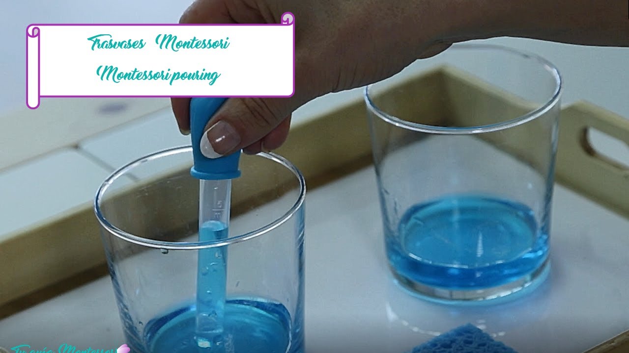 Trasvases Montessori (Pouring)