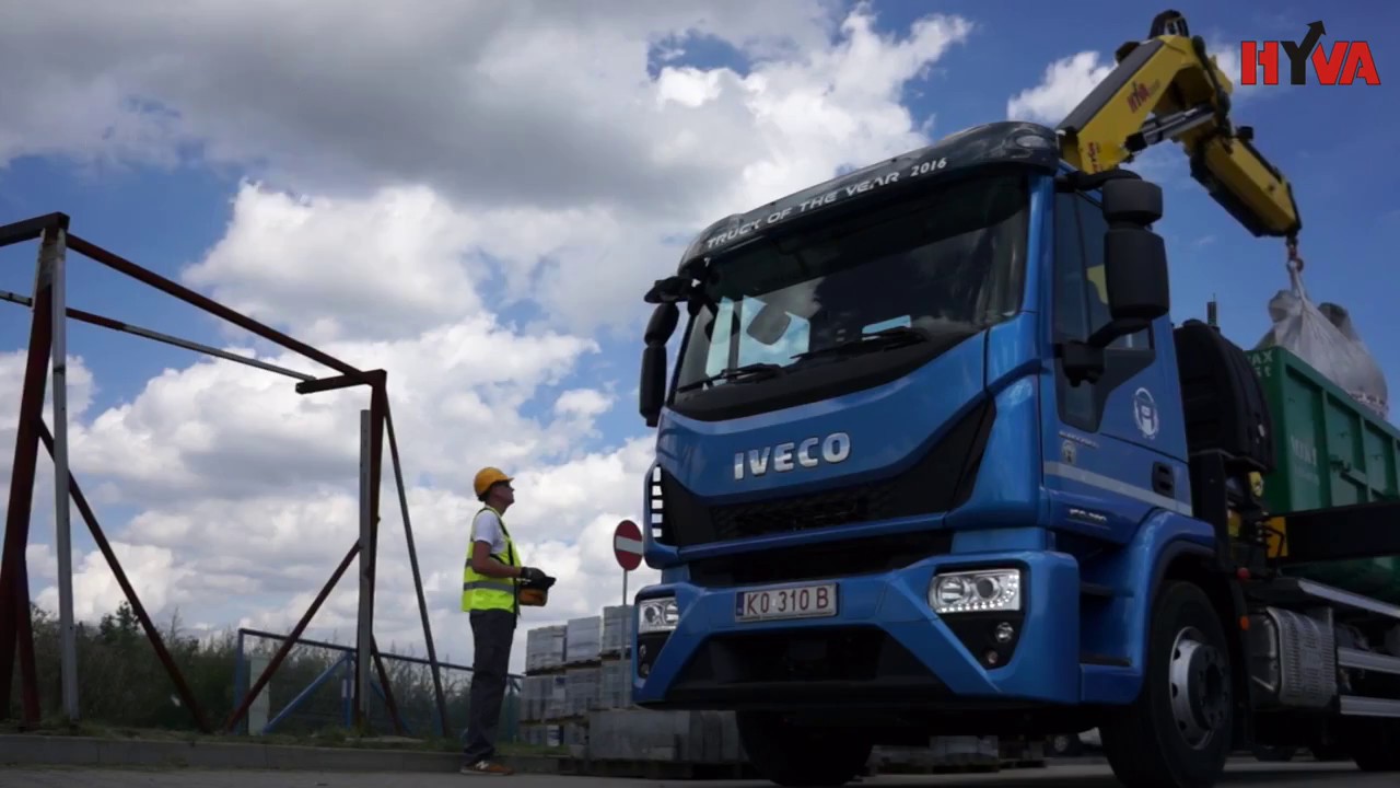 Hyva Crane - Dynamic Load Diagram