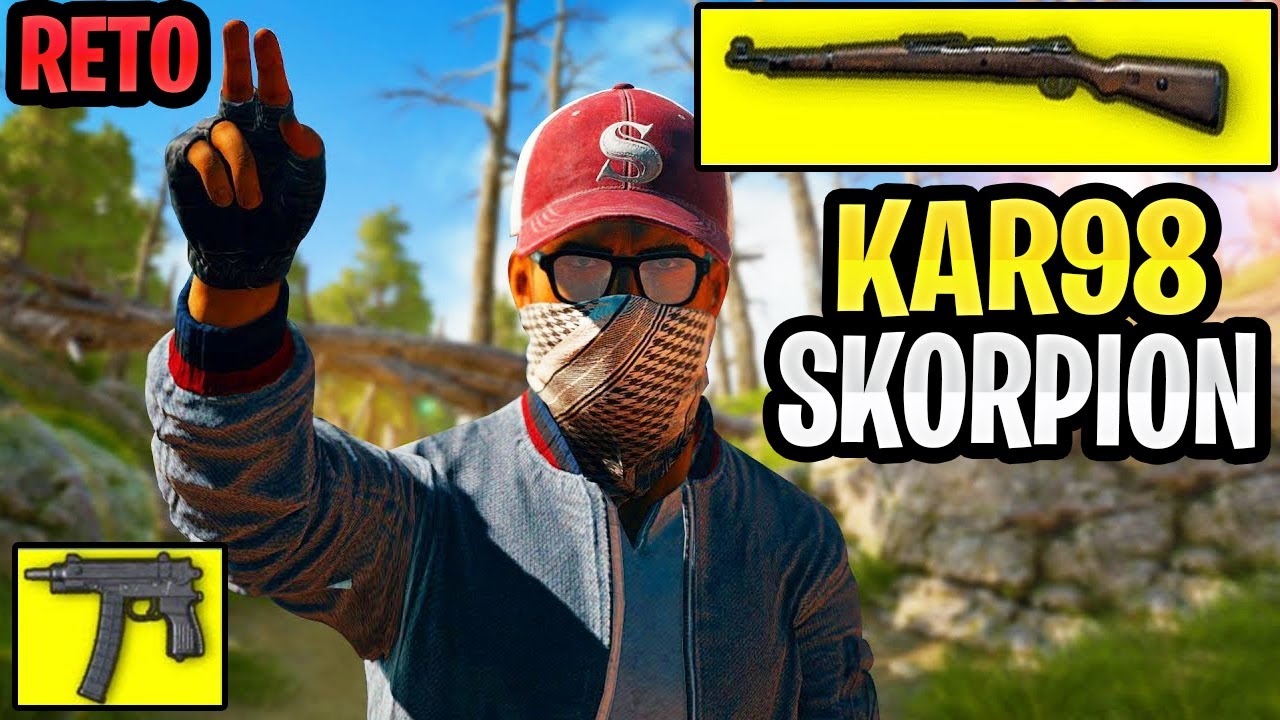 RETO A SOLO KAR98 y PISTOLAS EN PUBG!! - LA PARTIDA SE PONE MUY TENSA! *Una locura*