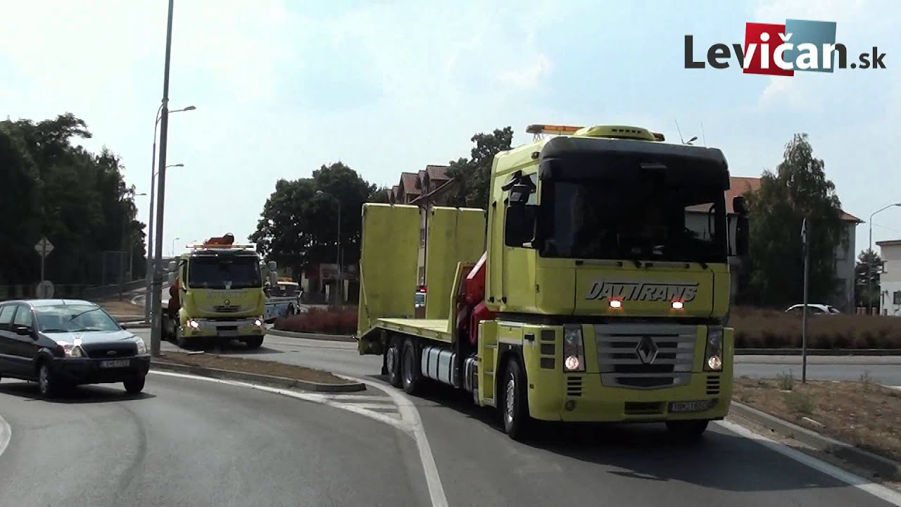 LEVICE: Spanilá jazda odťahovkárov 2015