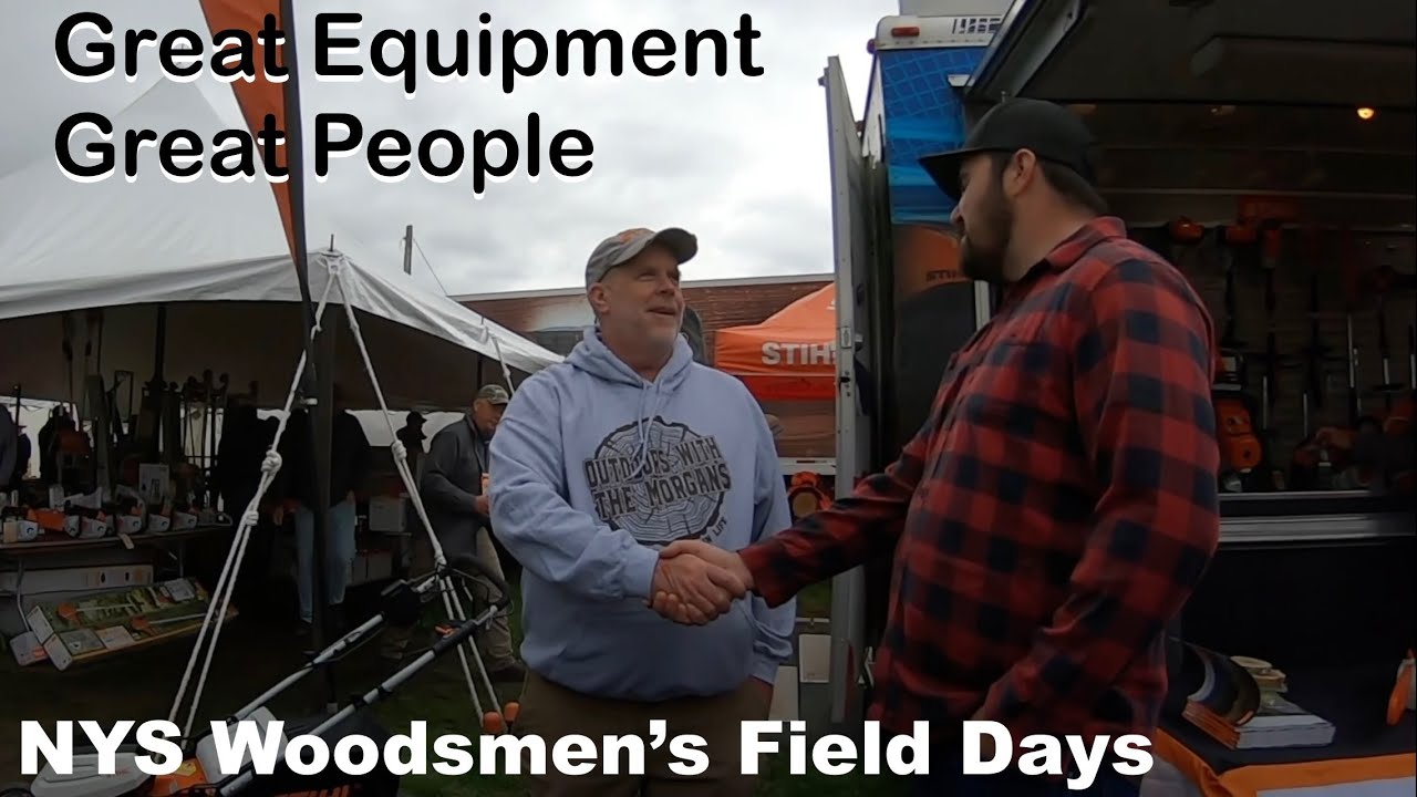 Tour a Logging Show with Me (NYS Woodsmen's Field Days 2023 Boonville NY)