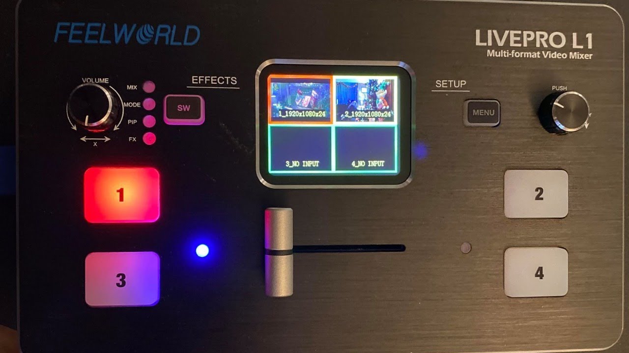 Прямая трансляция с Livepro L1 от Feelworld и портативным HDMI-рекордером ClearClick: обзор/тест