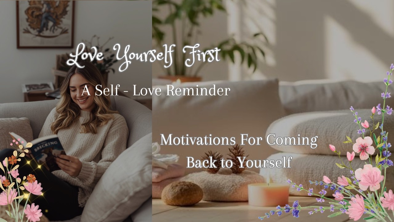 Love Yourself First I A Self Love Reminder & Motivation for Coming Back to Yourself
