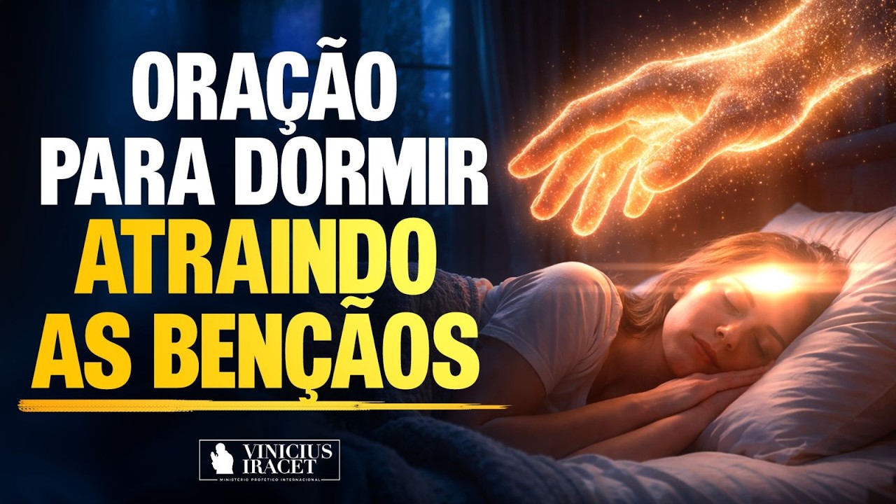 TODA AMARRA ESPIRITUAL QUE TE PRENDE DEVE CAIR | Oração Poderosa para DORMIR NA PAZ DE DEUS HOJE