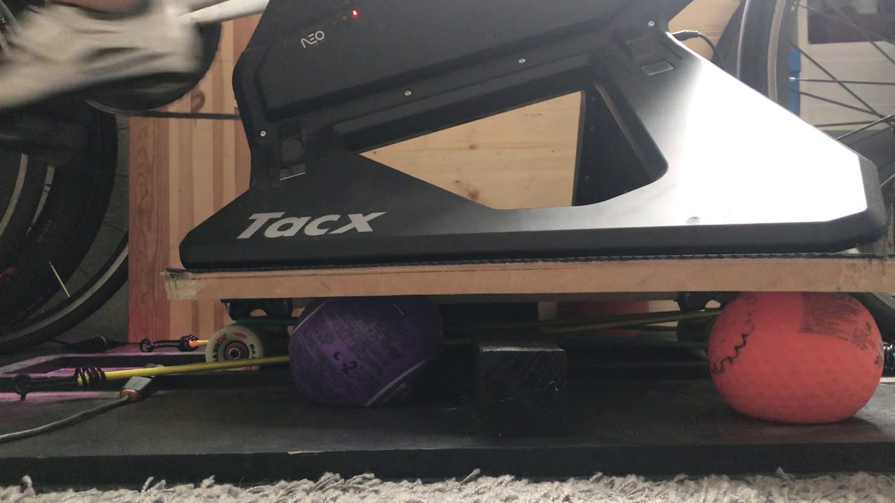 Rocker Plate Skateboard based for Fore/Aft Tacx Neo