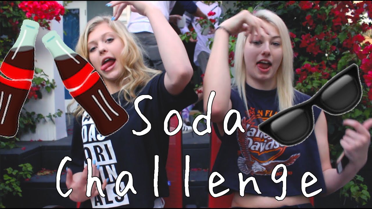 Soda Challenge.. | FT. Loren Gray