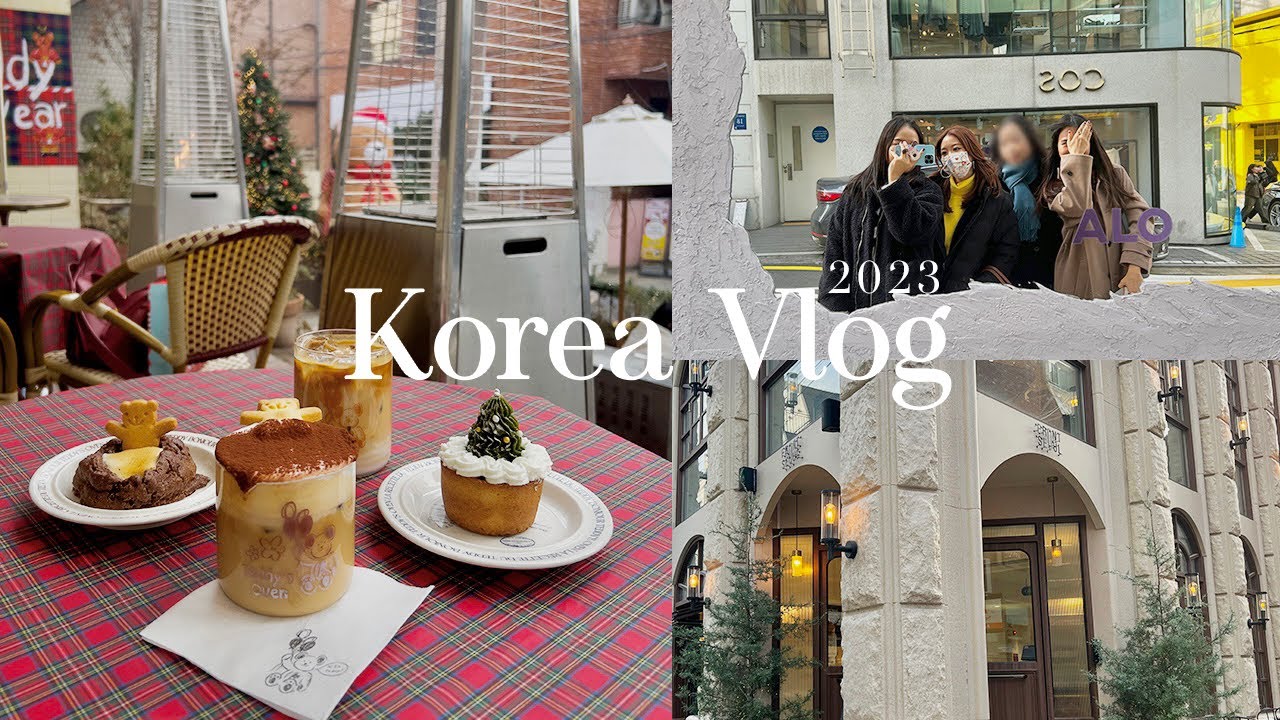 korea vlog 2023 | 🧣🎄เที่ยวเกาหลีต้นเดือนธันวา , teddy owen , kwangya , front seoul 🧸✨