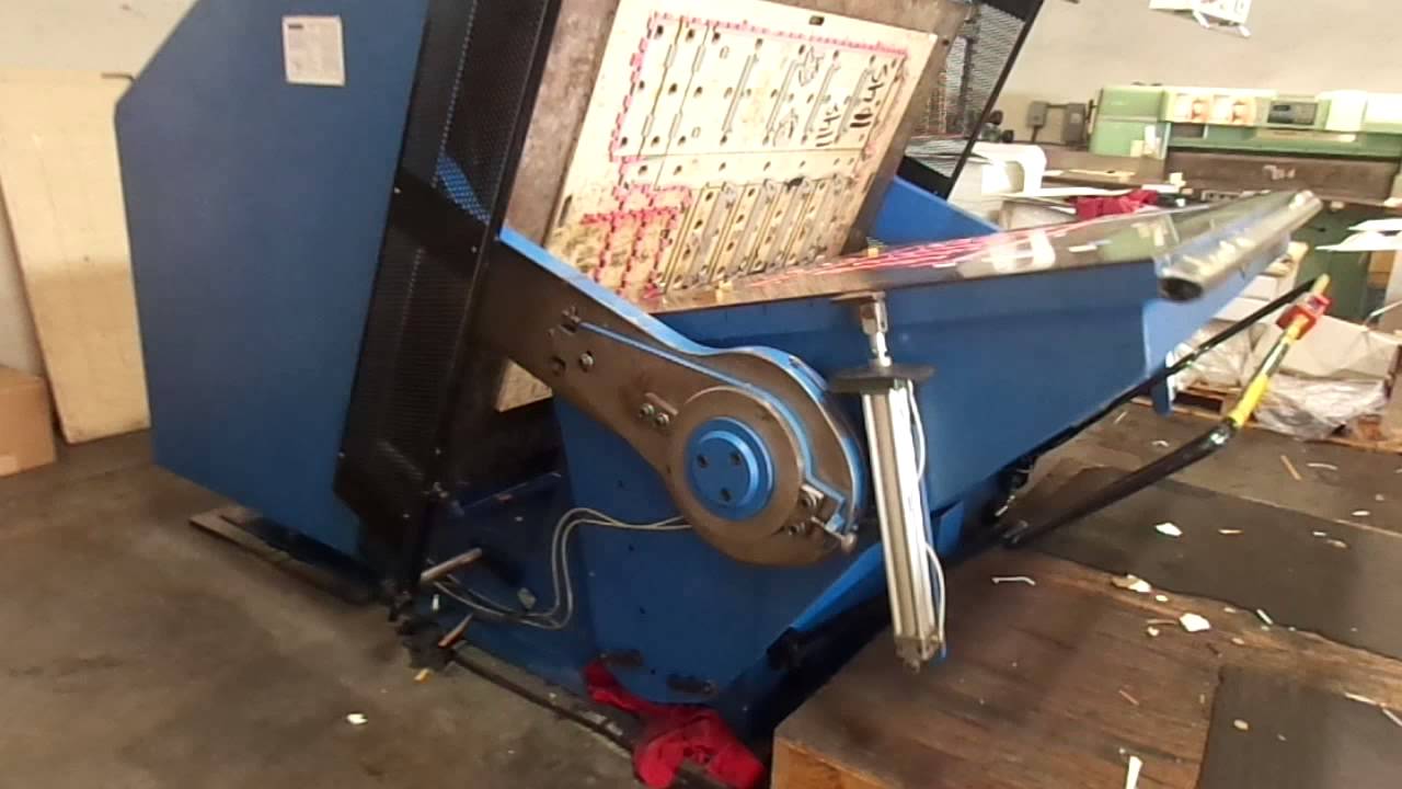 2000 Cauhe Model VIA Clamshell Die Cutter (VIDEO)