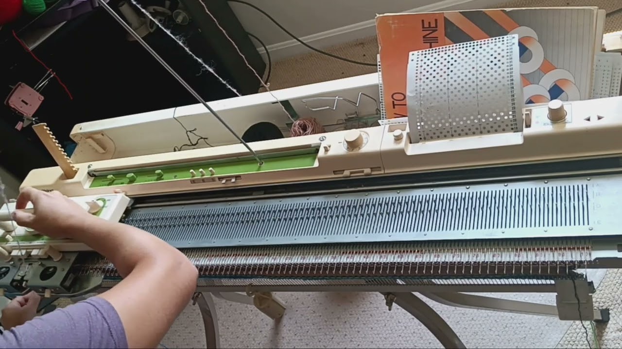 KnitKing KH881 setup, no lace carriage; available in my store.