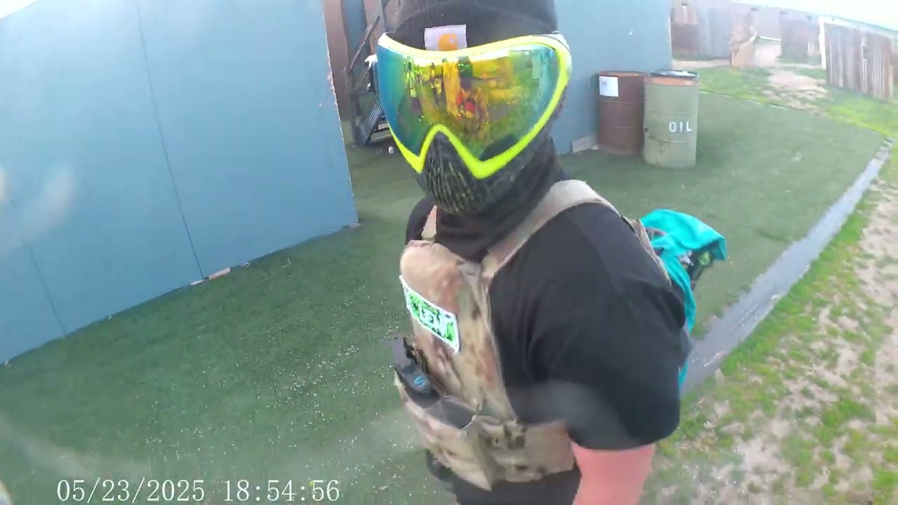 night game airsoft mag dump
