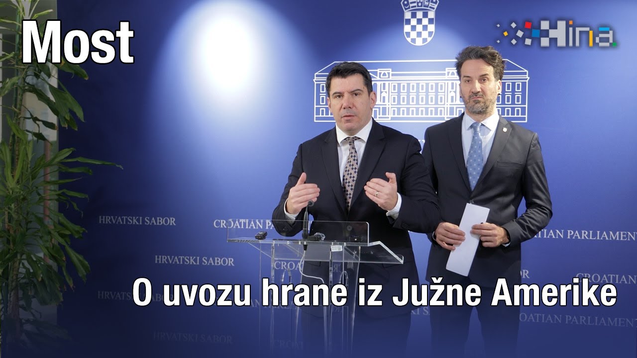 Most o uvozu hrane iz Južne Amerike