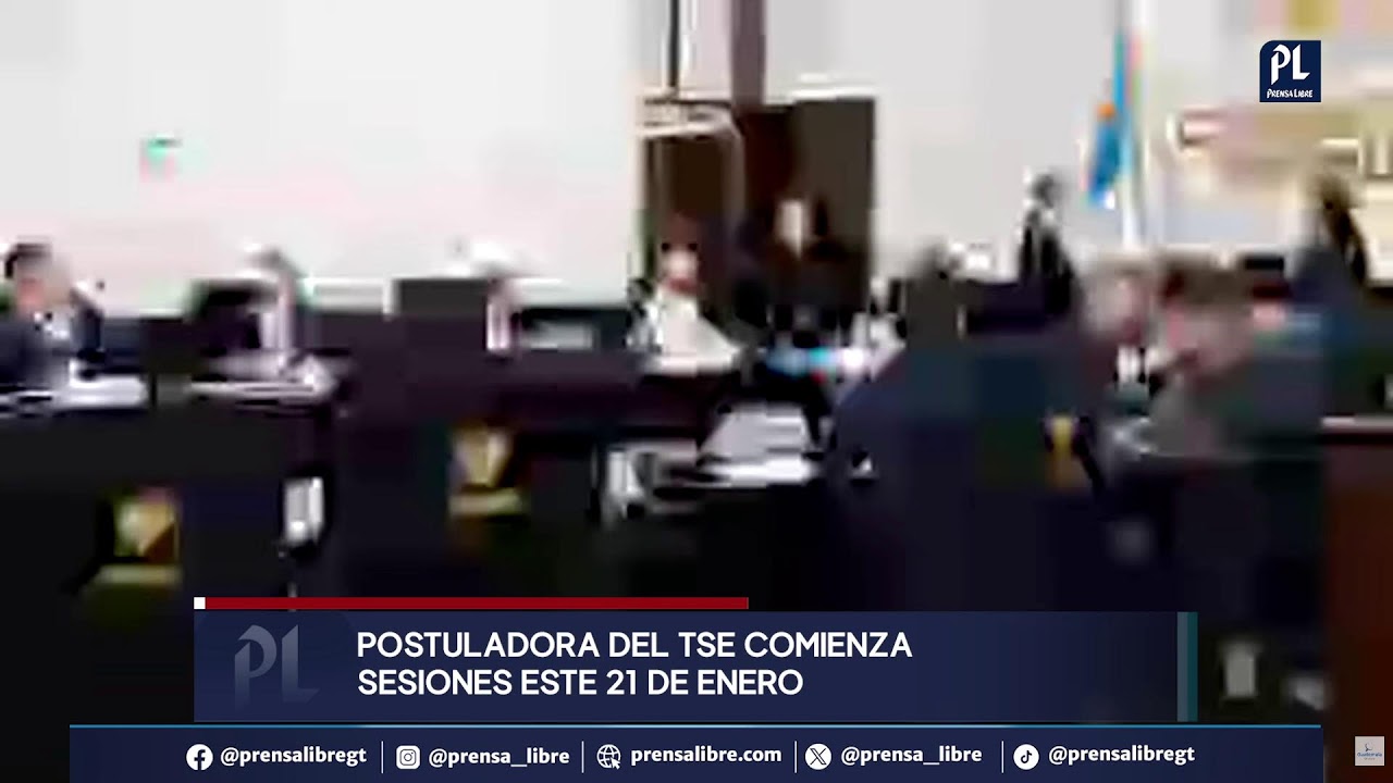 Inicia la primera sesión de la Comisión de Postulación para el TSE, encabezada por Walter Mazariegos