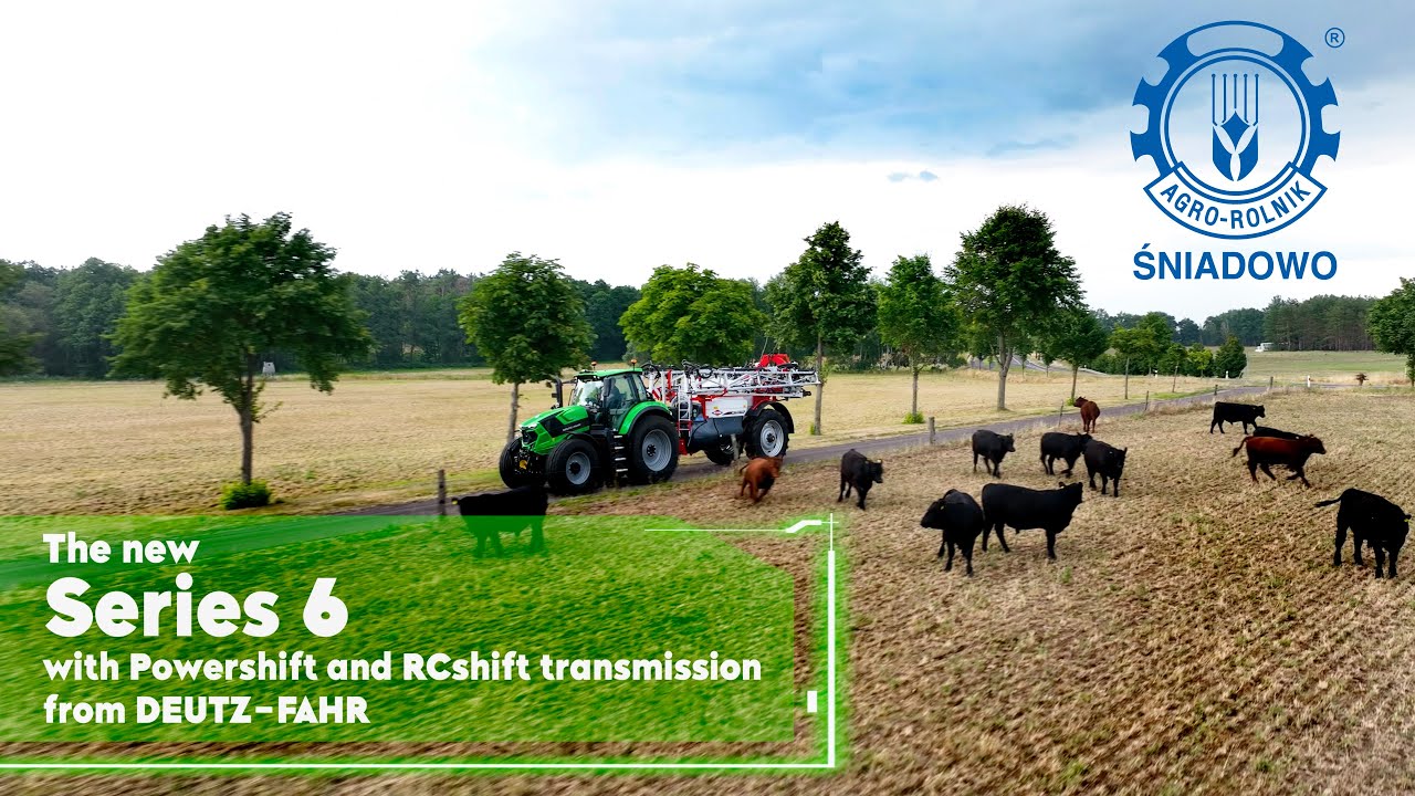 Ciągnik Deutz Fahr Seria 6 Powershift & RCshift - prezentacja możliwości