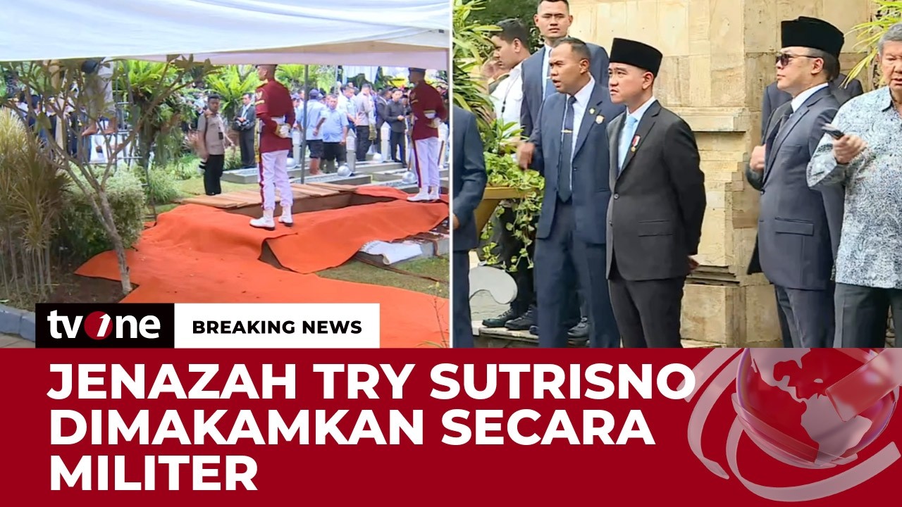 Jenazah Try Sutrisno Tiba di TMP Kalibata | Breaking News