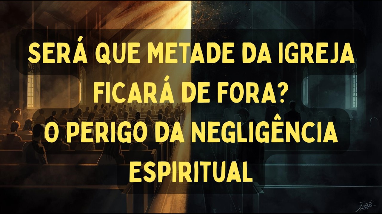 SERÁ QUE METADE DA IGREJA FICARÁ DE FORA? O Perigo da Negligência Espiritual (Aula 2)