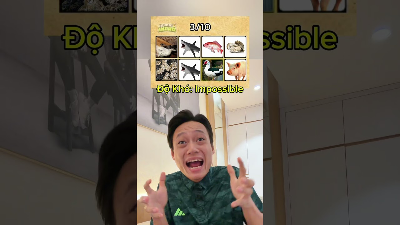 Game n&agrave;y kh&oacute; qu&aacute; JUST4FUN th&ocirc;i nh&eacute; anh emmm 🐧😂 #NhatAnhTrang #giadinhdua