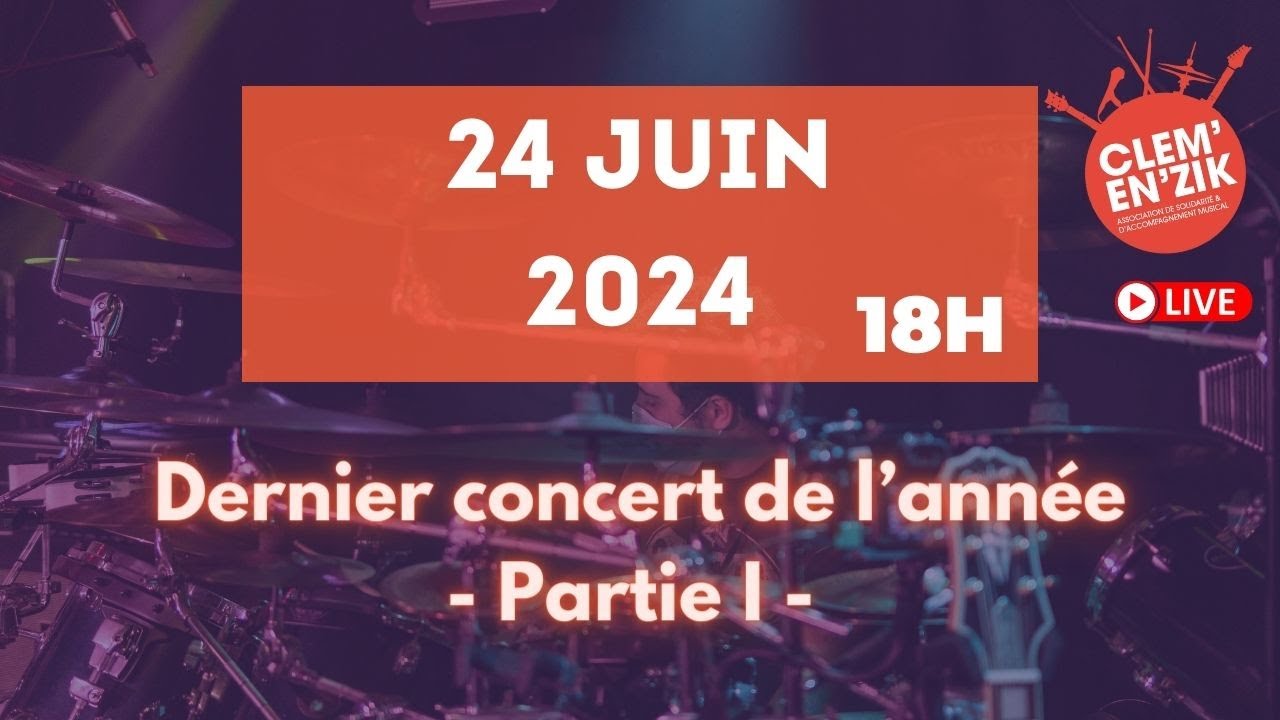 Clem'en'Zik - Concert 24 juin 2024