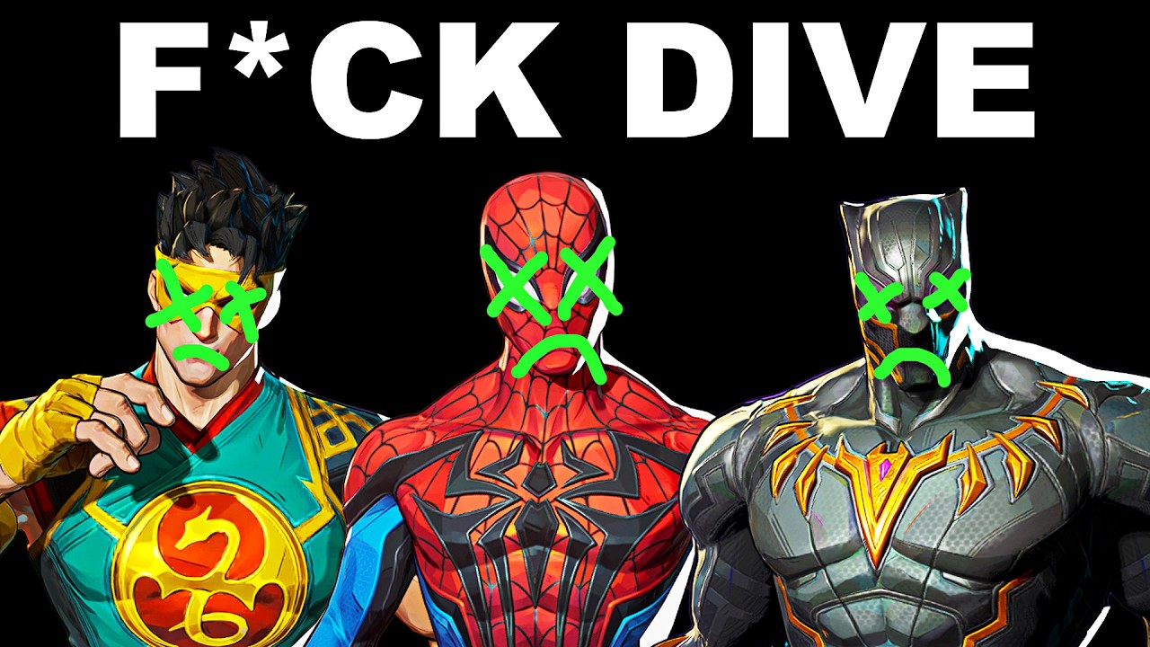 Как на самом деле играть против Дайва в Marvel Rivals