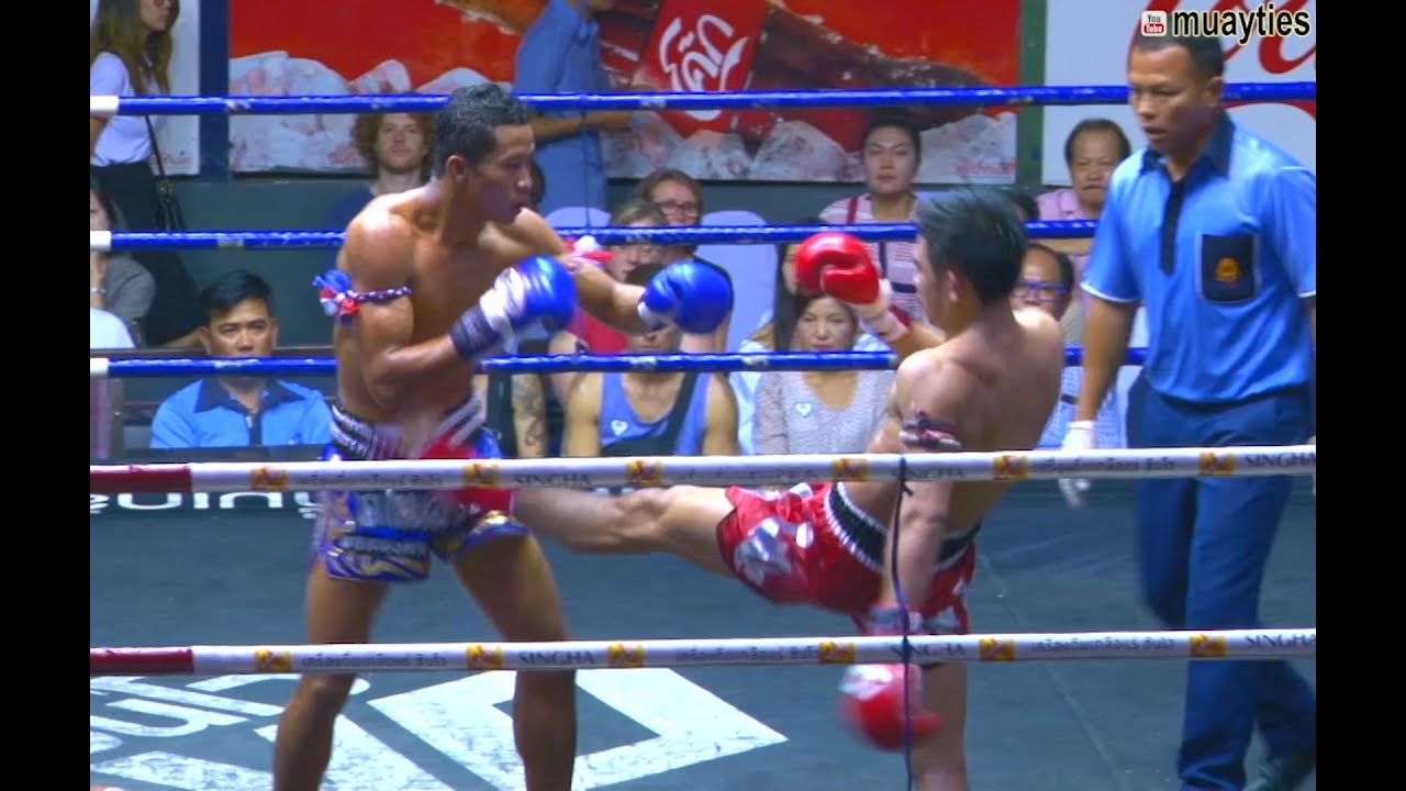 Muay Thai Fight - Prajanchai vs Yodmongkol, Rajadamnern Stadium Bangkok - 14th October 2015