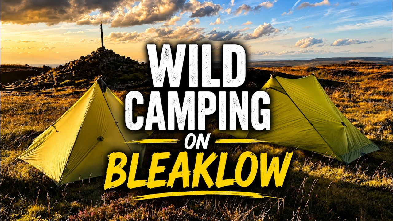 Wild Camp Adventure In My Lanshan 2 Pro | Hayfield to Bleaklow Head