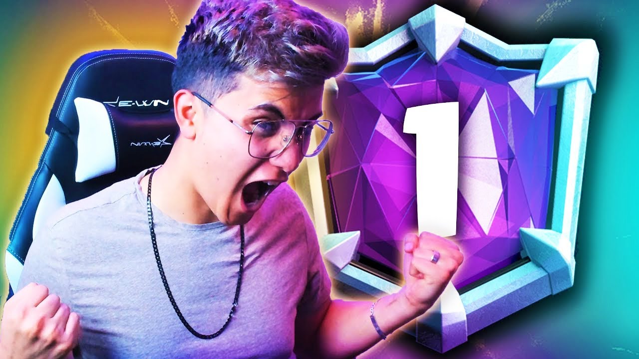&iexcl;&iexcl;&iexcl;&iexcl;LLEGU&Eacute; AL TOP 1 DE Clash Royale!!!! (al menos un ratito xd) El Mejor Mazo - YoSoyRick
