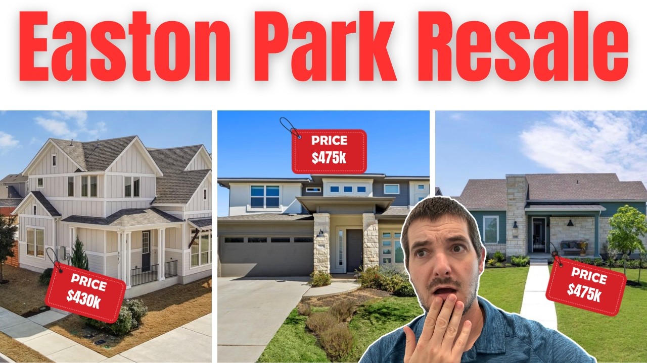 Easton Park Austin Home Tour | $400K Resale Options