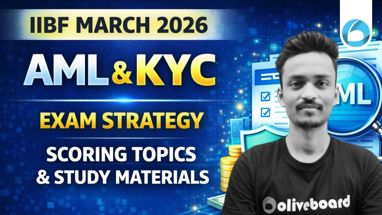 IIBF AML KYC March 2026 Strategy | Scoring Topics & Best Study Material | IIBF Exam Preparation